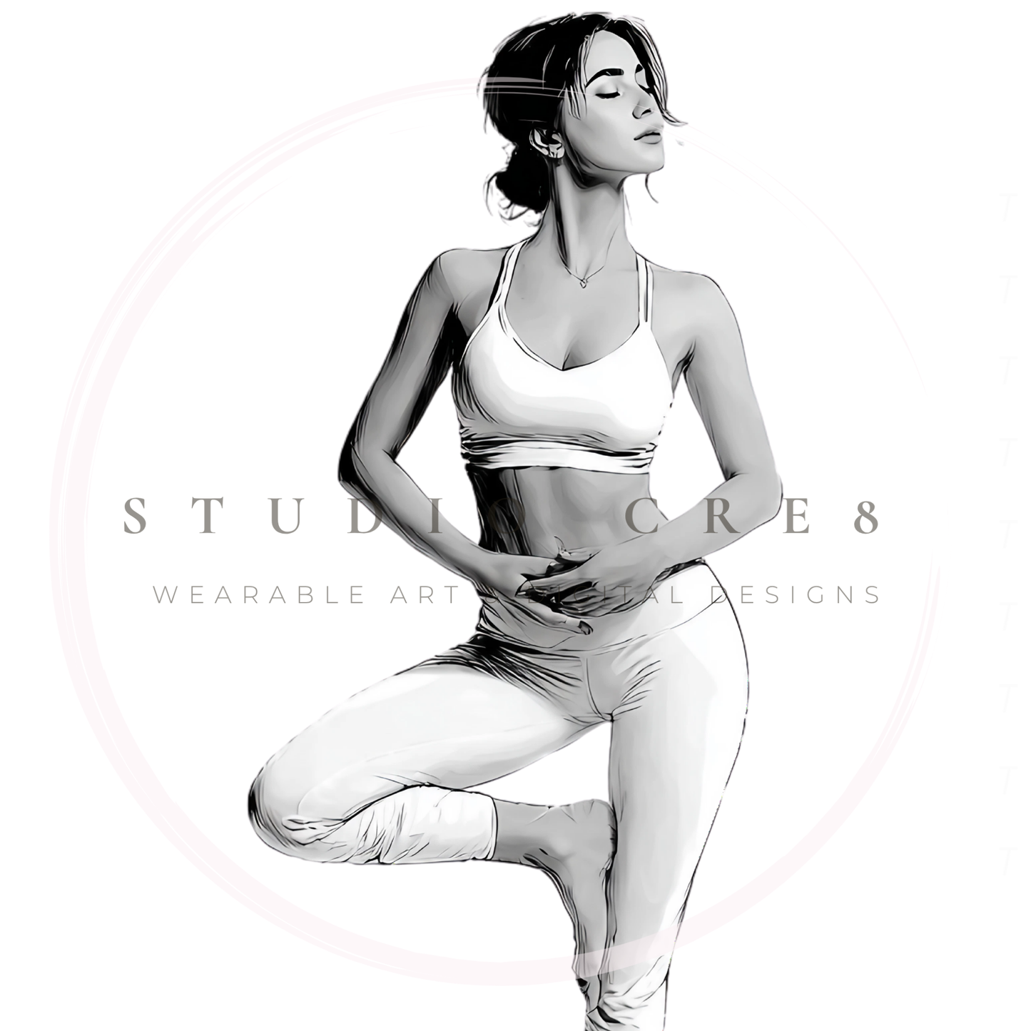 Self-Care Yoga PNG Bundle