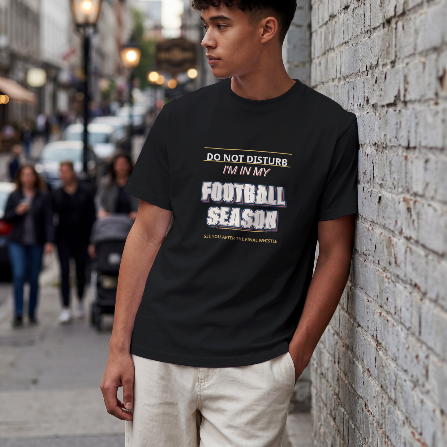 Do Not Disturb It’s Football Season Graphic Tee