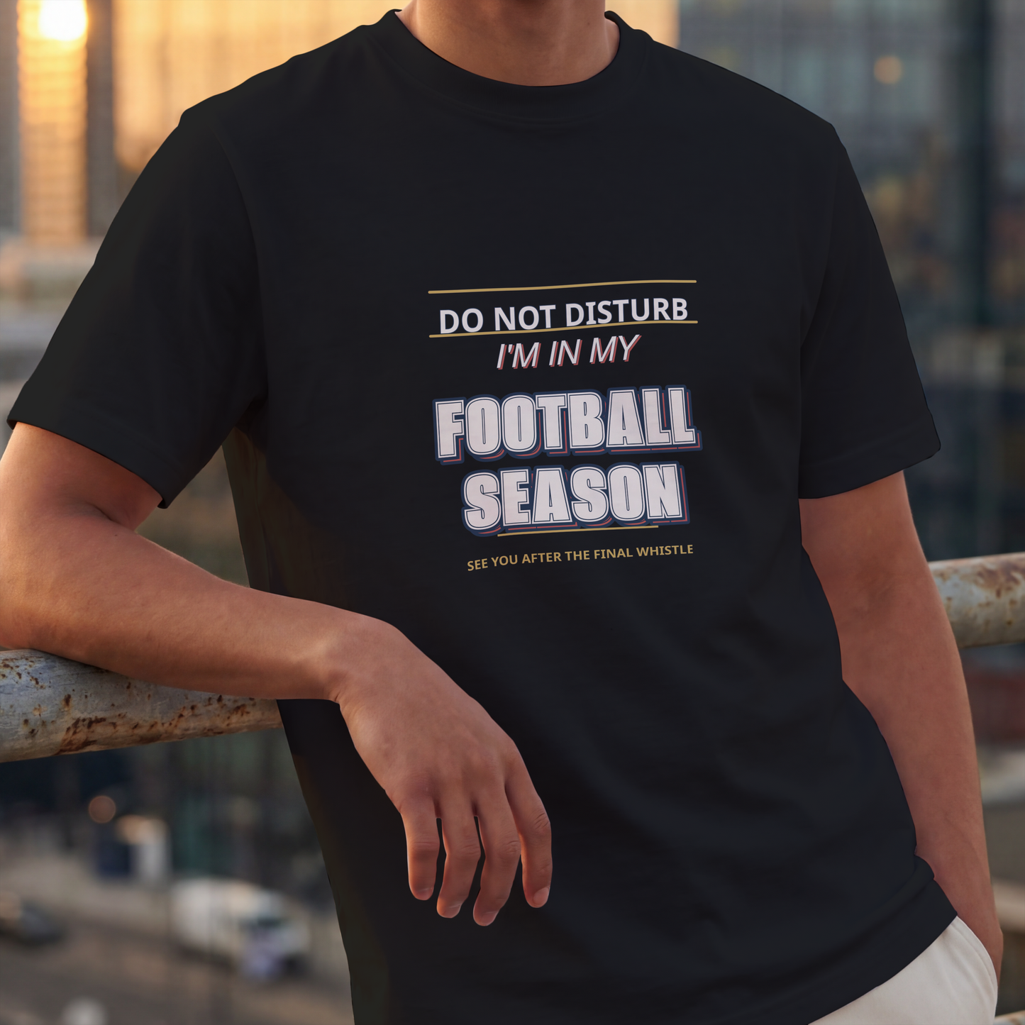 Do Not Disturb It’s Football Season Graphic Tee