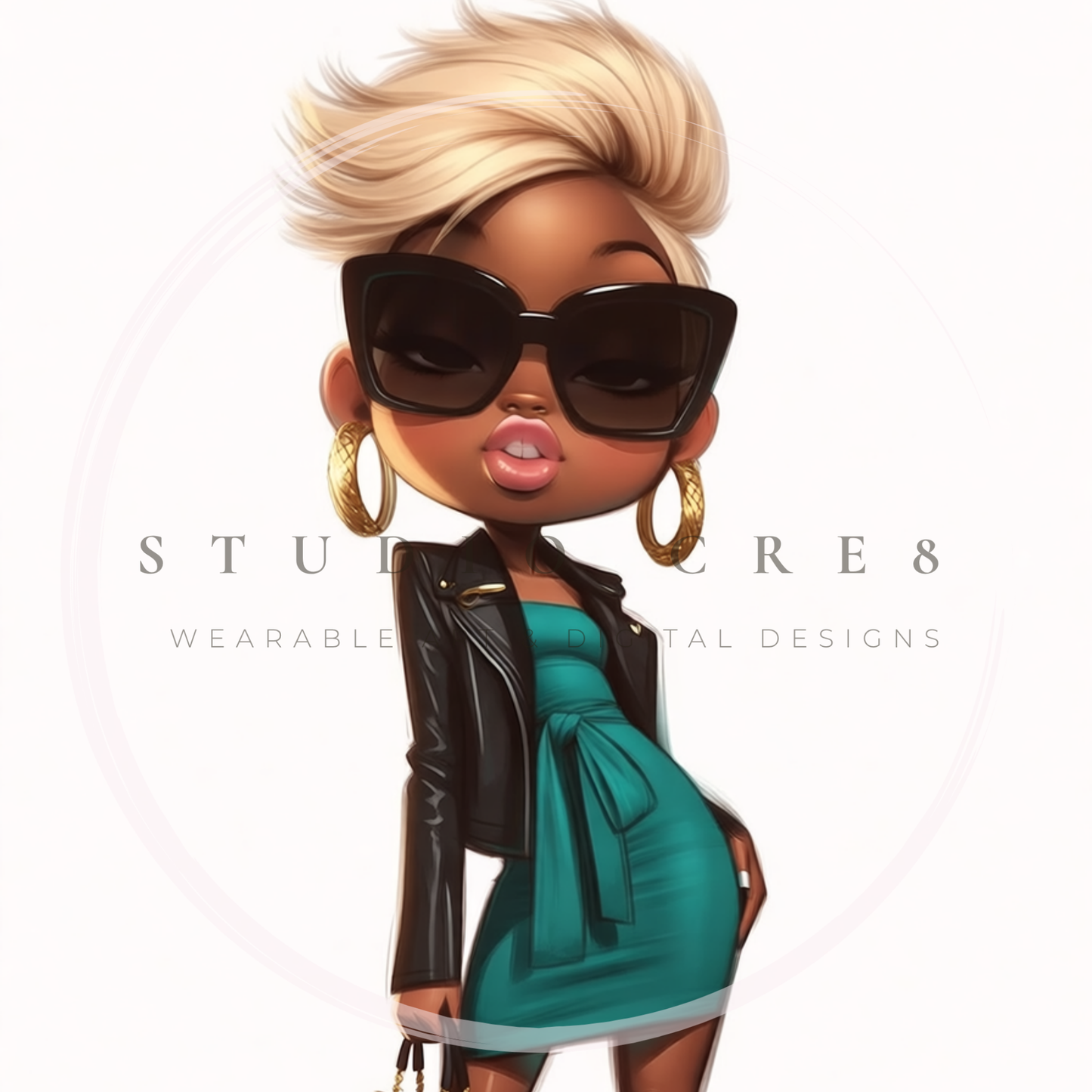 The Polished Life Dolls – 16 PNG Fashion Clipart Bundle