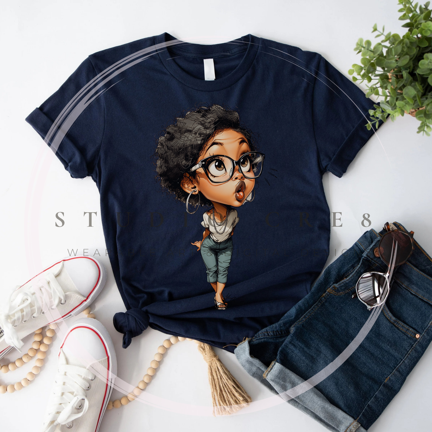 Glasses and Gloss | 18 Chic Academic Girl Clipart Bundle