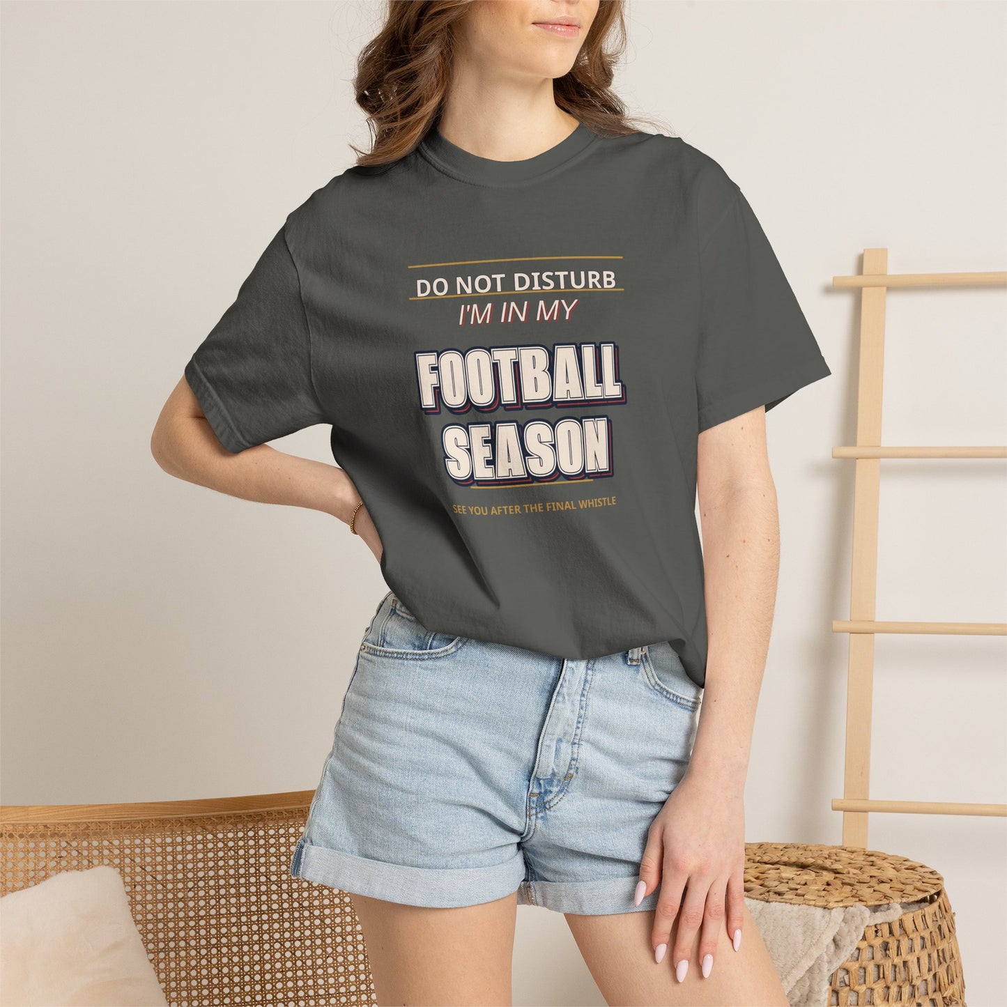 Do Not Disturb It’s Football Season Graphic Tee